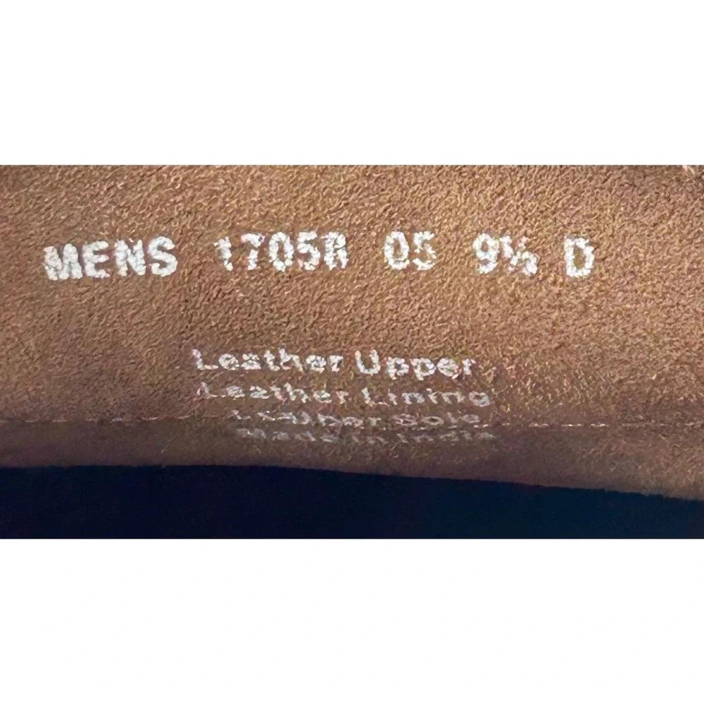 Florsheim Men 17058 Burgundy Leather Penny Loafers‎ Sz 9.5D Slip On Shoes